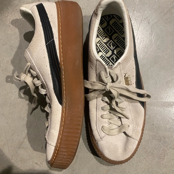 SUEDE PUMA Platform Whisper Rihanna - Picture 9 of 10